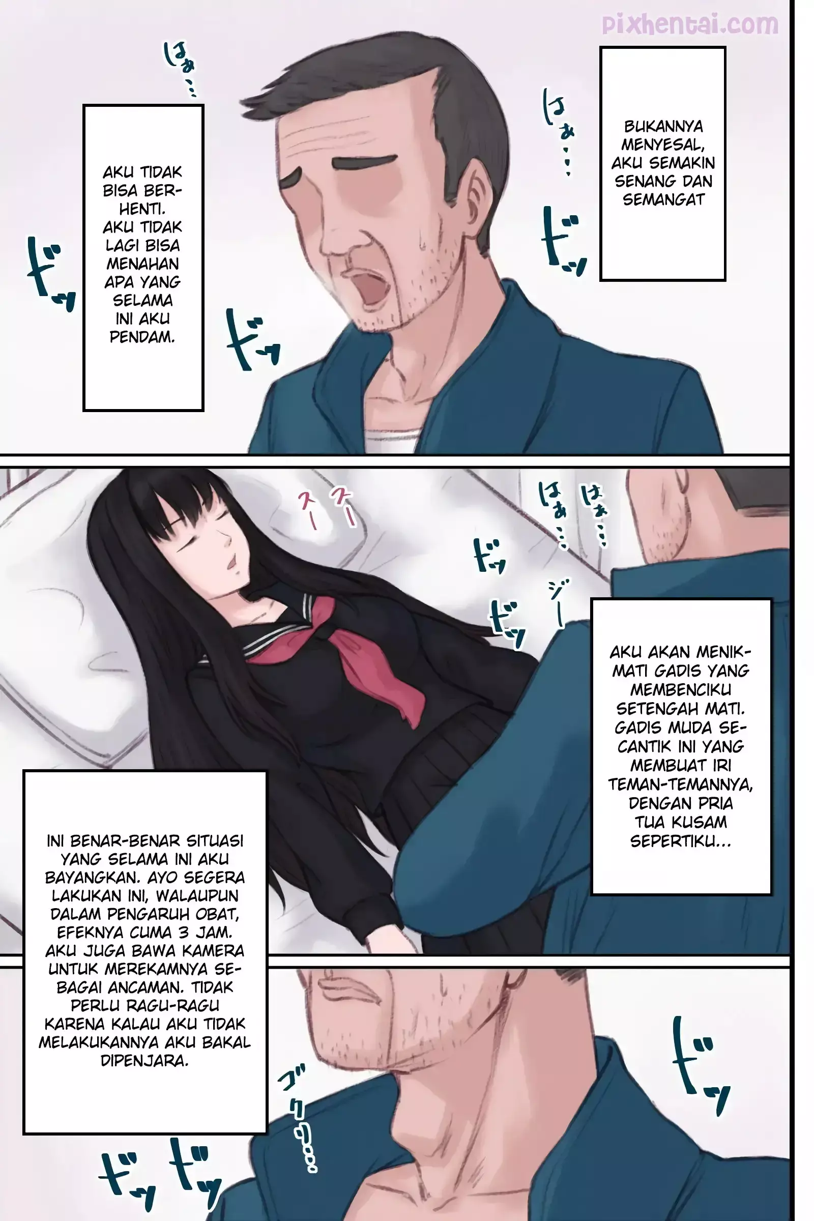 Komik hentai xxx manga sex bokep Petugas Kebersihan Sekolah Meniduri Siswi Perawan 5